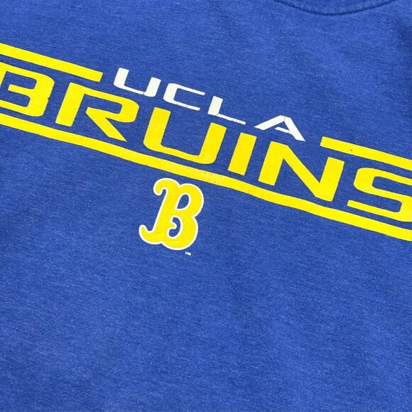 Vintage 00s UCLA Bruins NCAA Graphic Pullover Hoodie XL - Picture 3 of 8